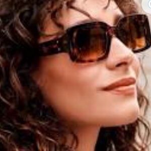 Lefties Tortoiseshell Rectangular Sunglasses NWT